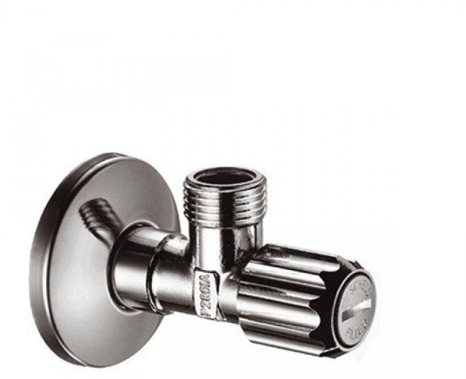 Вентиль угловой Hansgrohe 13904000 хром