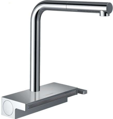Смеситель для кухни Hansgrohe Aquno Select M81 73836000, хром