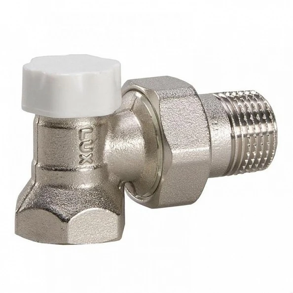 Клапан Luxor easy DS 122 3/4' запорный угловой на обратную подводку  (4431)