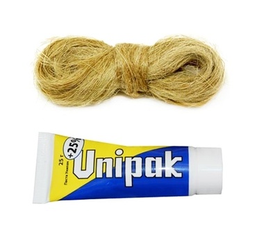 UNIPAK  Комплект №1 UNIPAK (паста тюбик 25 г. + лён 13 г.) (TM-65842)