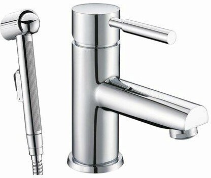 Смеситель для раковины с гигиенической лейкой WasserKraft Main 4108