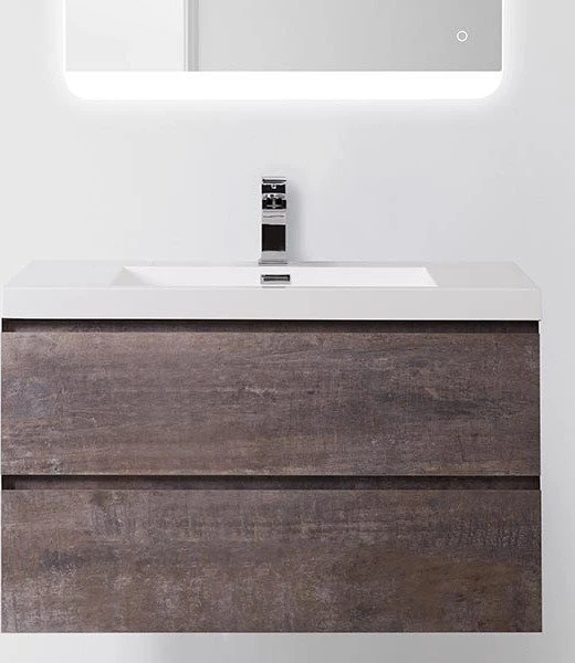 Тумба под раковину BelBagno Luce 90 см LUCE-900-2C-SO-PT Stone