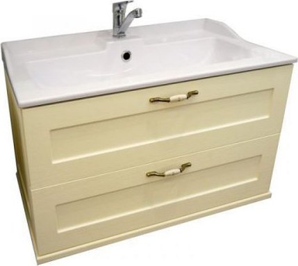 Тумба с раковиной Aquaton Леон 65 1A1870K0LBPR0 дуб бежевый
