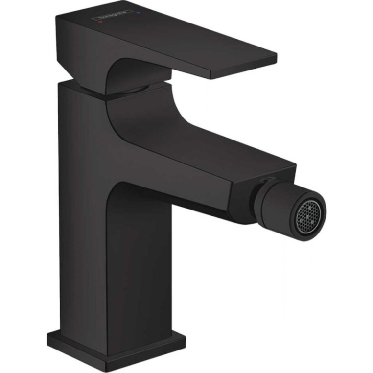 Смеситель для биде Hansgrohe Metropol 32520670 черный матовый