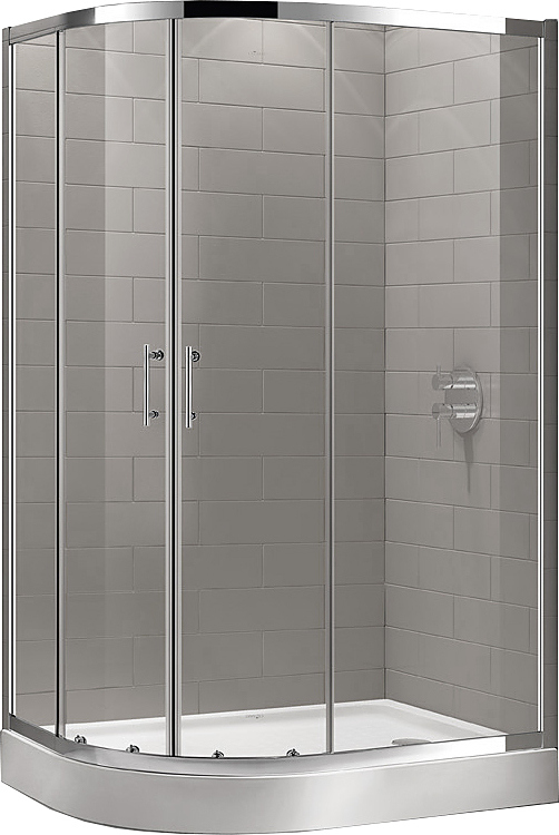 Душевой уголок Cezares Eco 120x90 ECO-O-RH-2-120/90-C-Cr
