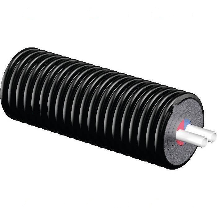 1018134 UPONOR ECOFLEX THERMO TWIN ТРУБА 2X25X2,3/175 PN6 БУХТА 200М