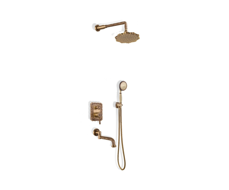 Комплект для душа встраиваемый Bronze de Luxe WINDSOR (10137F )