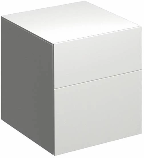 Шкафчик боковой низкий 450х510х462мм Geberit Xeno2 500.504.01.1 белый глянец