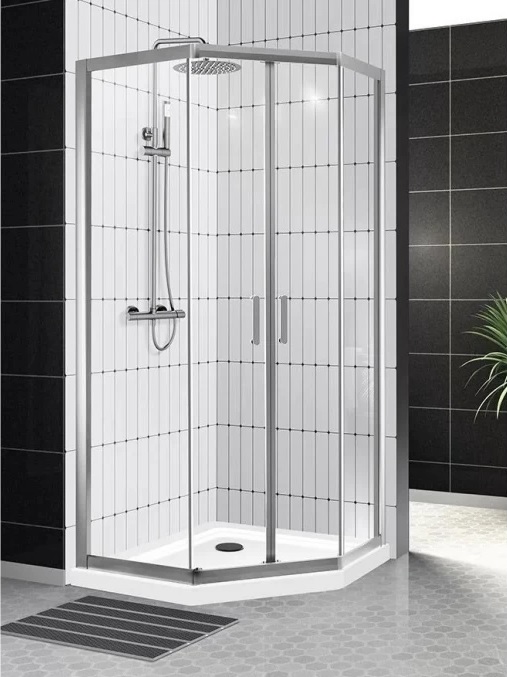 Душевой уголок BelBagno Uno 100х80 UNO-195-PH-2-100/80-C-Cr