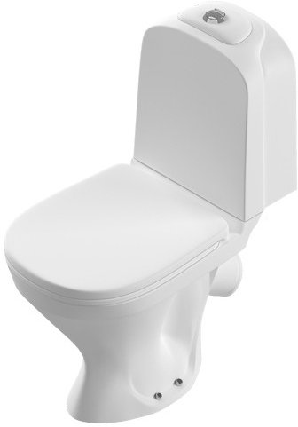 Напольный унитаз Sanita Luxe Classic с бачком и микролифтом CSCSLCC01040611