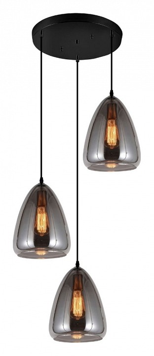 Подвесной светильник LUMINA DECO Braga LDP 6841-3 GY
