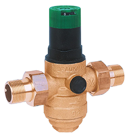 Клапан редукционный D06F для холодной воды Honeywell Braukmann D06F-11/2A