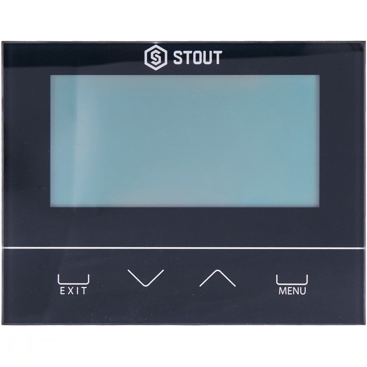 STOUT Проводной комнатный двухпозиционный регулятор ST-292v3, черный (STE-0101-029232)