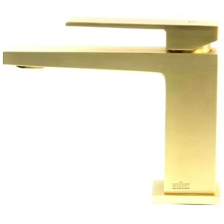 Смеситель для раковины Webert Pegaso PE830102794, матовое золото