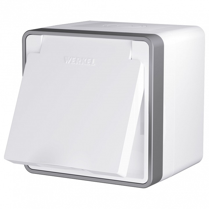 Розетка с заземлением и шторками Werkel Gallant 1 W5071201