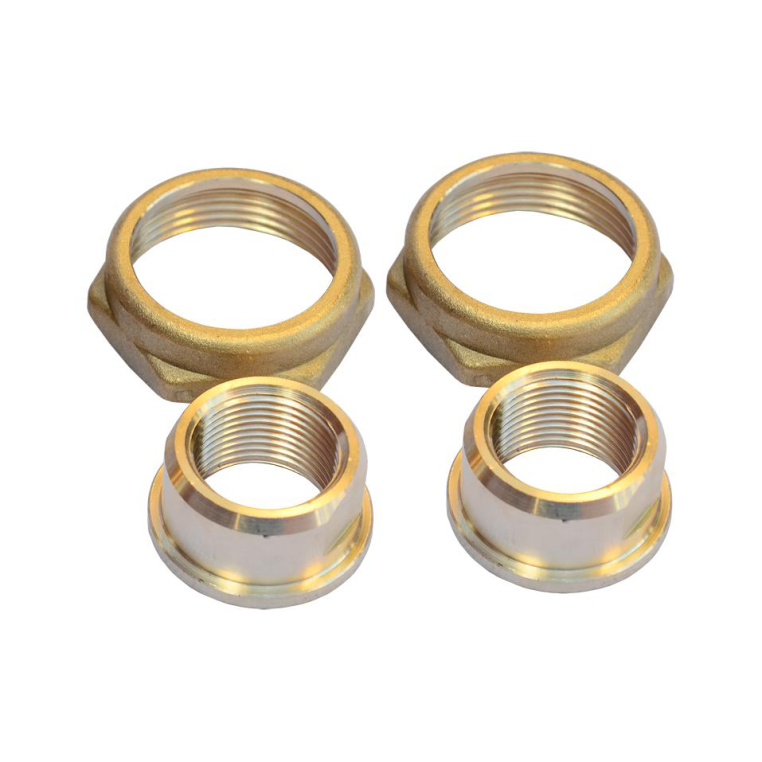 Накидные гайки для циркуляционного насоса 2"х1 1/4" Grundfos 529982, комплект 2 шт