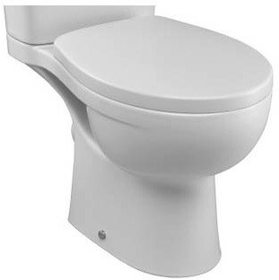 Напольный унитаз Jacob Delafon Patio  с микролифтом, безободковый T331201+T679201