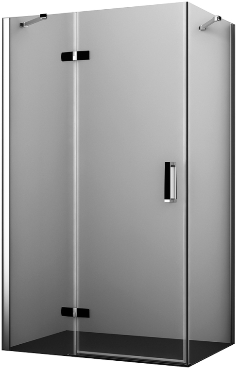 Душевой уголок WasserKraft Aller 120x90 L 10H07LBLACK MATT