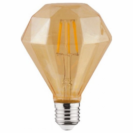 Лампа светодиодная Horoz Electric Rustic Diamond E27 4Вт 2200K HRZ01000437