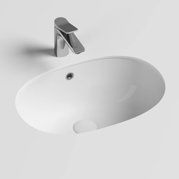 Раковина встраиваемая снизу под столешницу Ceramica Nova Element овальная CN6044