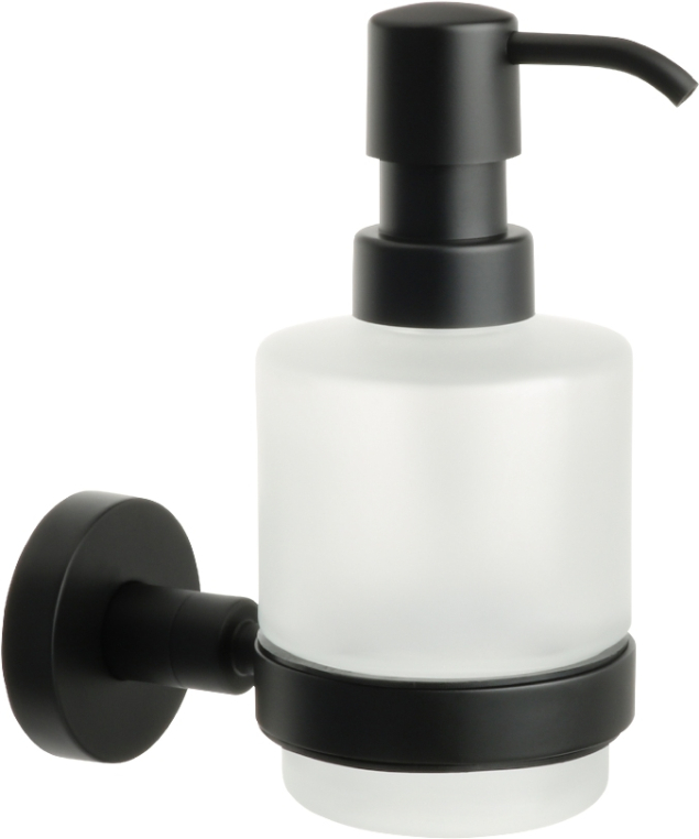 Дозатор жидкого мыла черный Fixsen Comfort  Black FX-86012