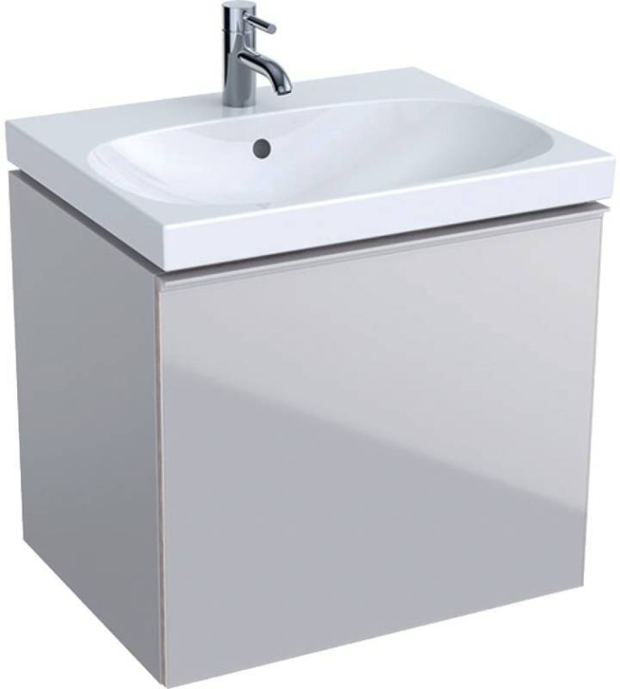 Шкафчик под раковину Geberit Acanto 59,5x53,5 500.609.JL.2