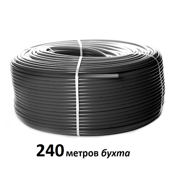 Труба STOUT PEX 16х2,2 серая бухта \ 240м \ (SPX-0001-241622)