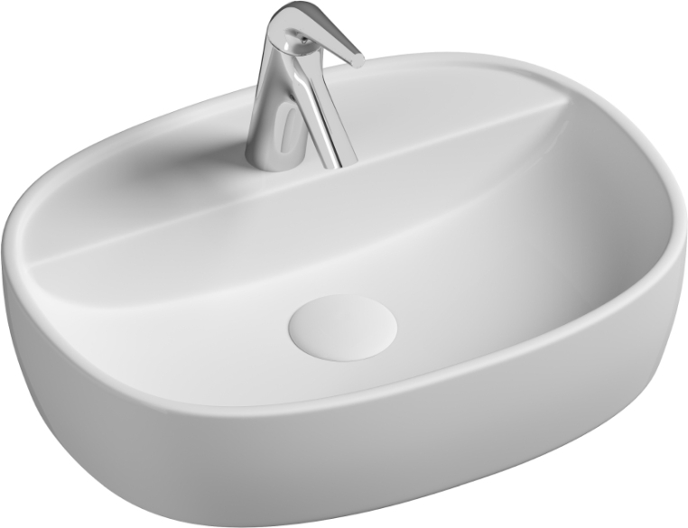 Раковина накладная на столешницу Ceramica Nova Element овальная CN6036