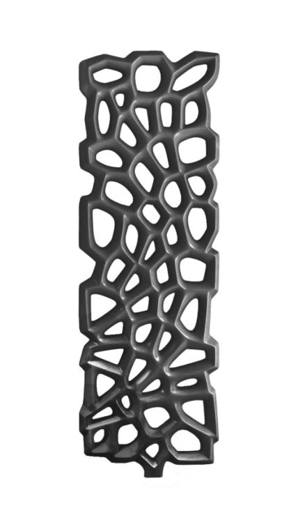 Дизайн-радиатор Varmann Diagram 1800x600 черный RAL 9005 (DIAGRAM 1800 9005)
