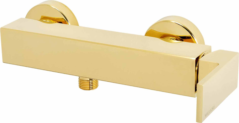 Смеситель скрытого монтажа внешний Migliore Kvant Gold 25402 выход M1/2" ручка управления сбоку золото