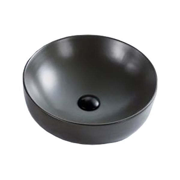 Раковина накладная BelBagno BB1315-H311 серая матовая