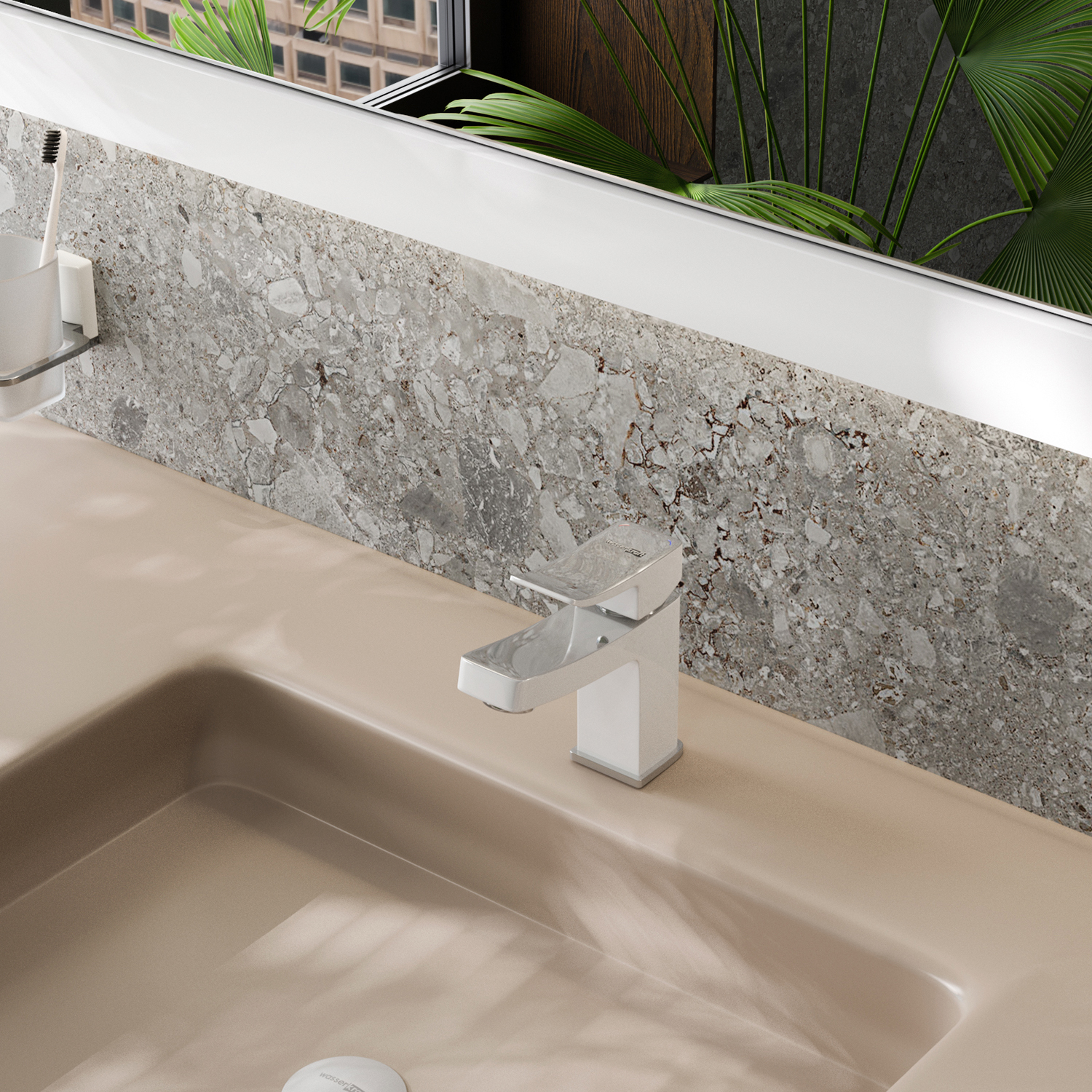 Aller 1063WHITE Смеситель для умывальника