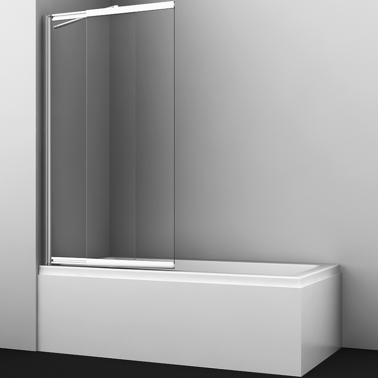 Стеклянная шторка для ванны WasserKRAFT Main 100 41S02-100 Fixed