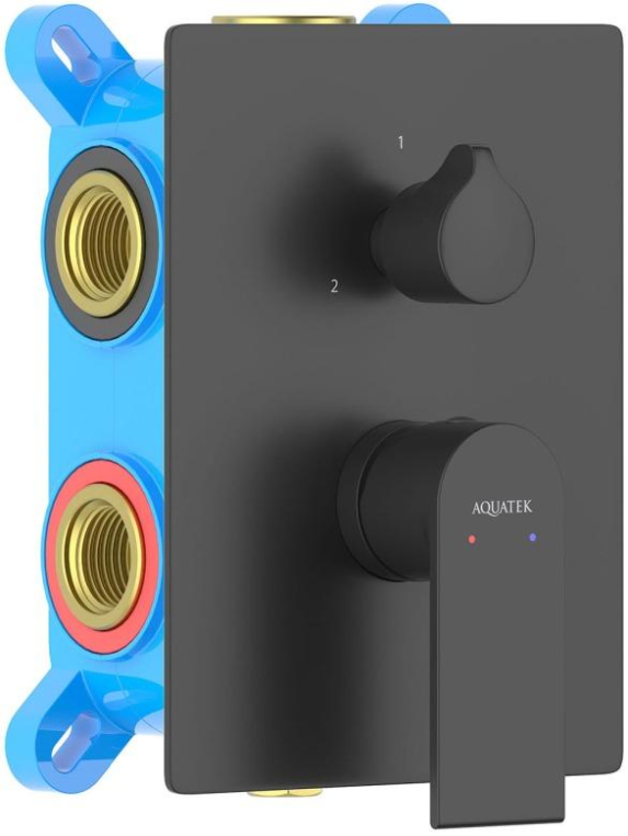 Смеситель для ванны Aquatek Лира AQ1447MB