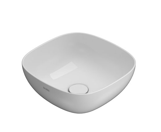 Раковина Globo B6Q38BI T-EDGE 38x38 белый