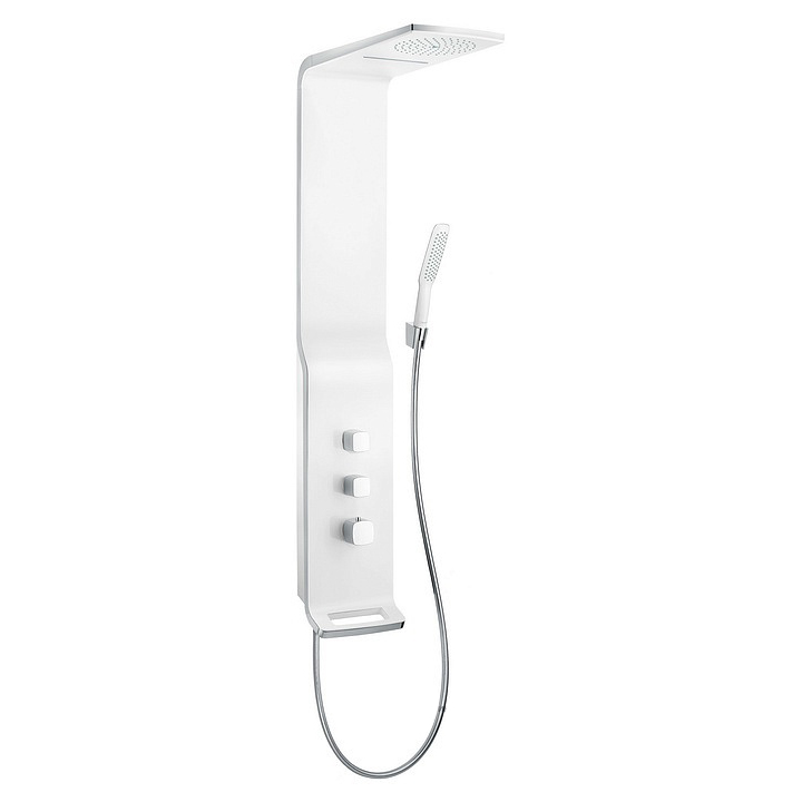Душевая панель Hansgrohe Raindance Lift 180 2jet 27008400 внешнего монтажа, белый/хром