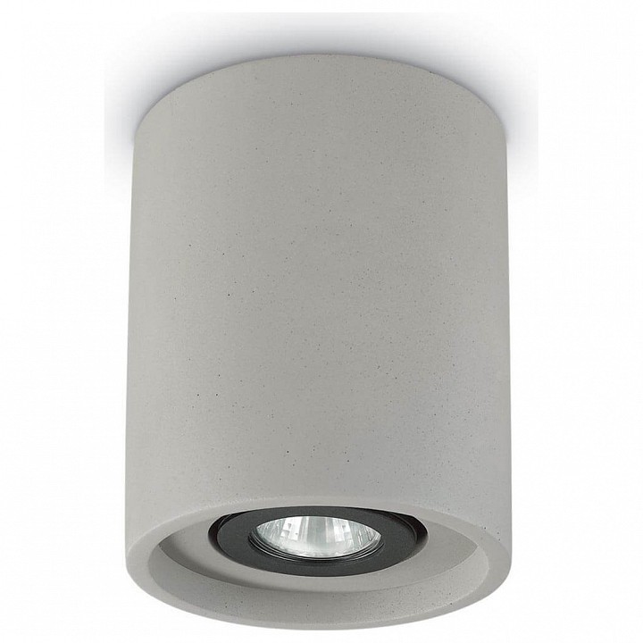 Накладной светильник Ideal Lux Oak OAK PL1 ROUND CEMENTO