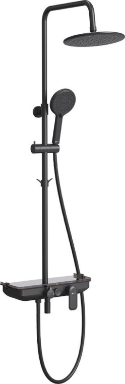 Душевая стойка LEMARK Tropic LM7012BL черный
