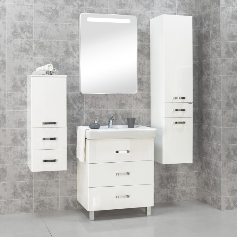 Комплект мебели Aquaton Америна М 70 белая (1A1690K1AM010+1A135302AM01L)