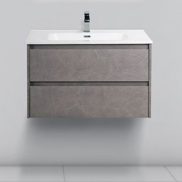 Тумба под раковину BelBagno Kraft 39 80 pietra grigio (KRAFT 39-800/390-2C-SO-PG)
