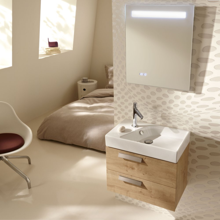 Комплект мебели Jacob Delafon Rythmik 60х46 арлингтонский дуб (EB1301-E70+EXQ112-Z-00+EB1158-NF)