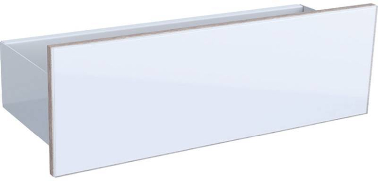 Полка для мебели Geberit Acanto 45x16 500.617.01.2 белый