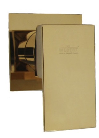 Смеситель для душа Webert Pegaso PE880101010, золото