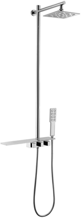 Душевая стойка LEMARK Tropic LM7001C хром