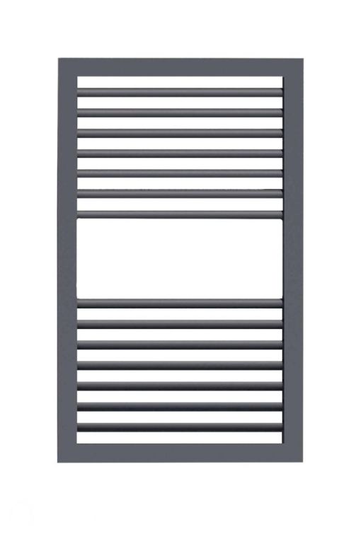 Полотенцесушитель водяной Lazzarini Asti 50x82 384843 черный