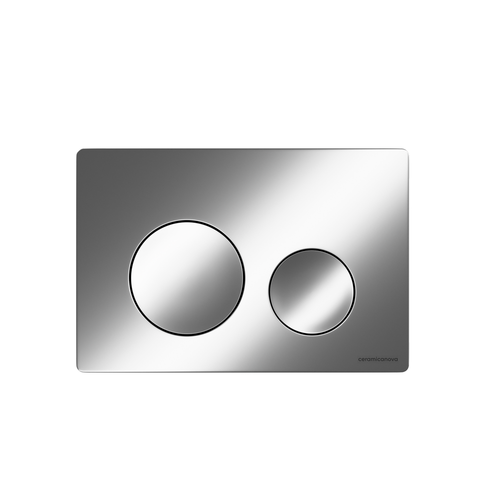 Кнопка смыва Balance, клавиши Circle, цвет хром матовый,арт. CN12-001M