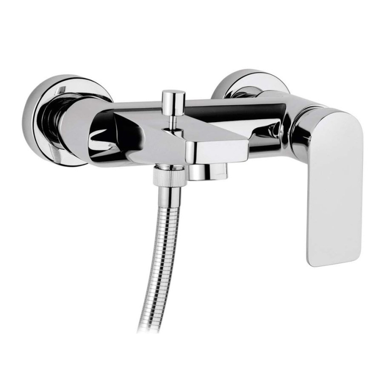 Смеситель для ванны и душа однорычажный Cezares Tirreno TIRRENO-VM-01 хром