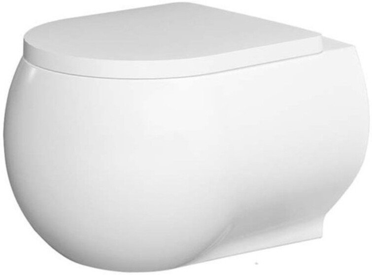Подвесной унитаз Bien Flash с микролифтом, безободковый FLKA052N1VP1W3000