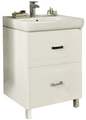 Тумба с раковиной Aquaton Америна 70 Н (1A1693K1AM010) белая