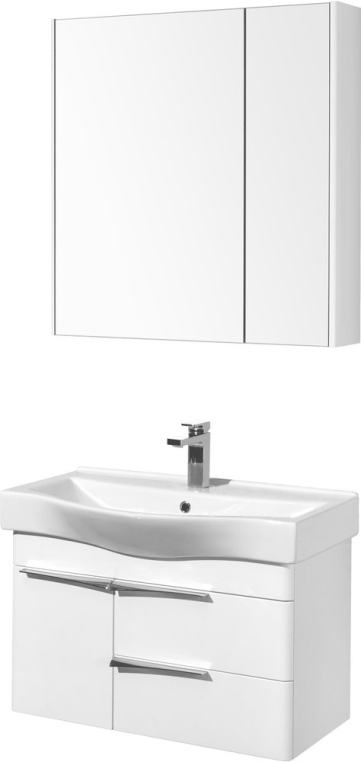 Комплект мебели Aquaton Беверли 80 (1A2355K0BV010+1A237102BV010)